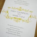 Vintage Floral Wedding Invi..
