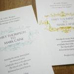 Vintage Floral Wedding Invi..