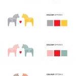 Scandinavian Dala Horse - W..
