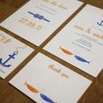 At Sea - Wedding Stationery..