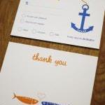 At Sea - Wedding Stationery..